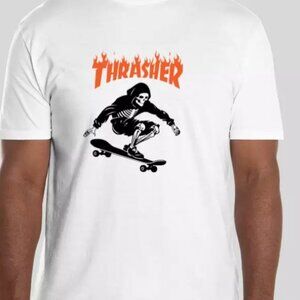 Thrasher Skateboarding Graphic Streetwear Tee Skater Lifestyle Style Shirt 91